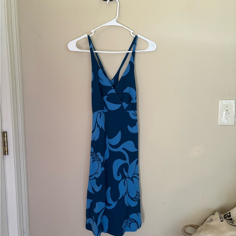 Patagonia Blue Organic Cotton Dress